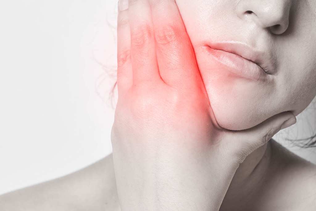 Woman suffering from toothache Woman suffering from toothache