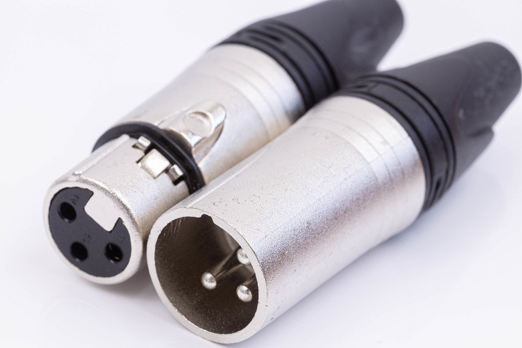 XLR Audio Connector for microphone cable XLR Audio Connector for microphone cable