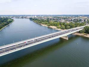 Aerial Photography: Zoobrücke Cologne Aerial Photography: Zoobrücke Cologne