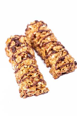 Oatmeal sweets with nuts and chocolate Oatmeal sweets with nuts and chocolate