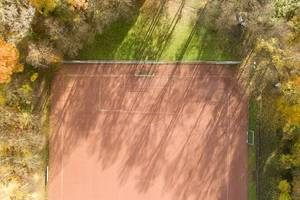Soccer field in Buchheim, Cologne - aerial photo Soccer field in Buchheim, Cologne - aerial photo