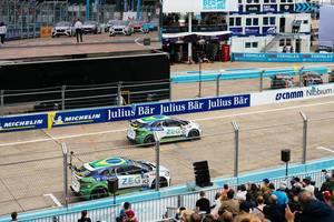 Starting grid of Jaguar i-Pace eTrophy Starting grid of Jaguar i-Pace eTrophy