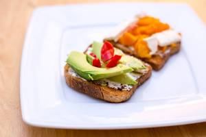 Toast with Avocado and Chili Toast with Avocado and Chili