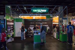Warenstand von Kontrolfreek bei der Gamescom 2017 Warenstand von Kontrolfreek bei der Gamescom 2017